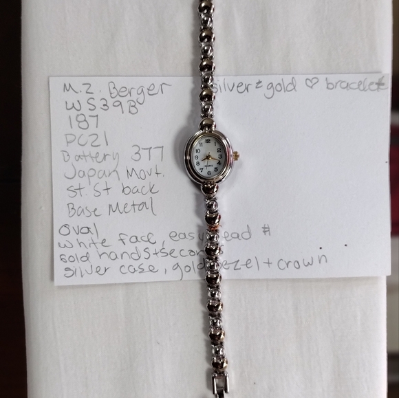 M. Z. Berger watch - Picture 1 of 9